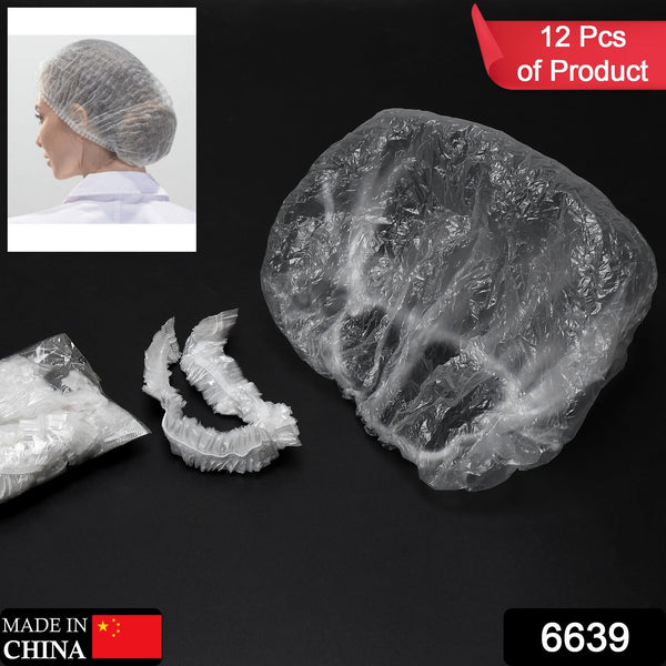 Waterproof plastic hair bath caps AVENZOly wrapped