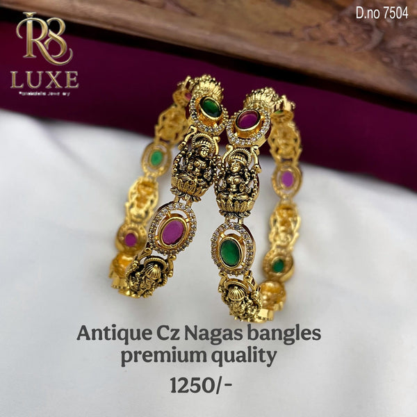 Bangles Antique CZ Nagas bangles Premium Quality