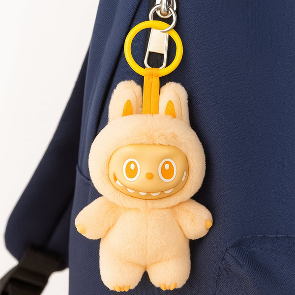 Plush Toy Cartoon Keychain with Hook Assorted Colorful Animal Design  Have a Seat Vinyl Plush Blind Box 1 Pc (Mix Design)