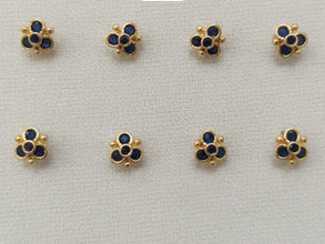 Stud Earrings with Gold Finish for Women R80090