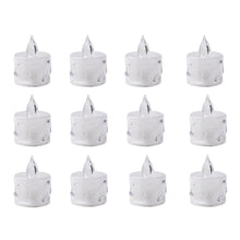 24 Pcs Flameless and Smokeless Decorative Acrylic Candles Transparent Led Tea Light Candle for Gifting, House, Diwali, Christmas, Festival, Events Decor Candles, Diwali