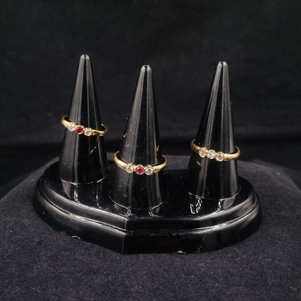 Multicolor Stone Impon Ring