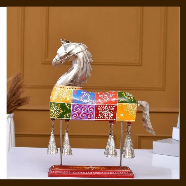 MATAL TABLE DECOR HAND I CRAFTS HORSE BELL