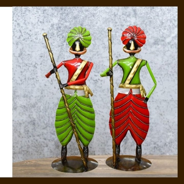 MATAL TABLE DECOR HAND I CRAFTS RAJASTHANI DARWAN 