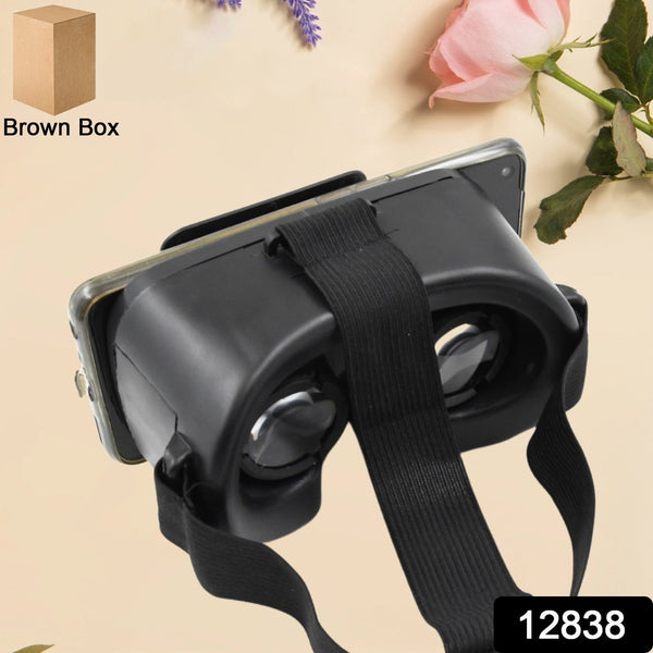 3D VR Box Glasses Virtual Reality Goggles Headset for All Smartphone VR Goggles-For 3D VR Movies Video Games (1 Pc)