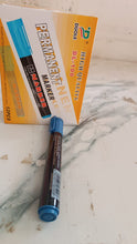 Premium Permanent Blue Marker Pen Set (12 Pc)
