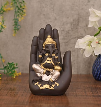 RESIN ITEMS HANDICRAFT PALM GANESH