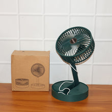 Foldable Mini Desk Fan with Adjustable Height and Angle (1 Pc)
