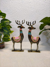 Handicraft  2-Piece Iron Baby Deer Set