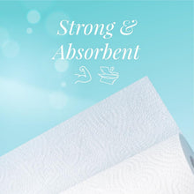Freshee Super-Absorbent Kitchen Roll 4-in-1 Paper Towels (4 Rolls × 60 Sheets = 240 Sheets)