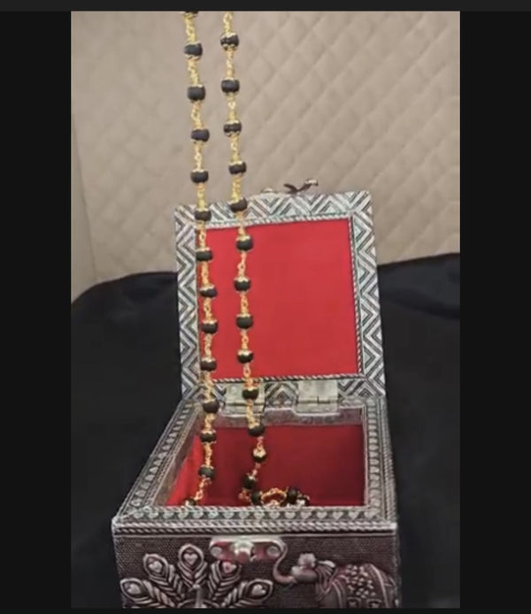 karungali mala is a symbol of protection and spirityal grounding  pancnalogam handmade