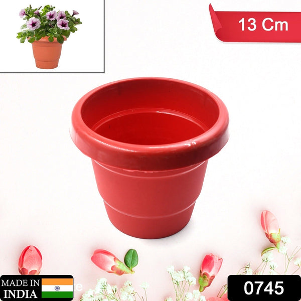 13 cm plastic plant container, heavy-duty, for indoor or outdoor decor, sold AVENZOly.