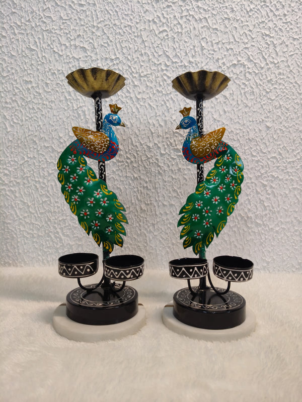 Baby Peacock Tlight set of 2pc