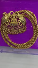 Lakshmi chain dollar 1 gram gold #916 R8001080